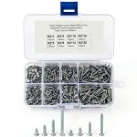 M2 Flat Head Self Tapping Screws Siyurongmy – Carbon Steel 800 pcs-0