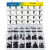 OAUTOO 270pcs Automotive Body Screw Phillips Head Self Tapping Screw Washer Head Screws Assortment Kit #8#10#12#14-1