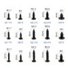 HanTof Self-Tapping Screws 750pcs Phillips Pan Head Carbon Steel Black-4