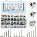 Self Tapping Screws Besitu 430-piece 410 Stainless Steel #8 #10 Metal-0