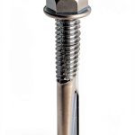 U-Turn 12-24 x 1-1/4" Tek 5 Hex Self-Drilling Screws - 50 Pack-0