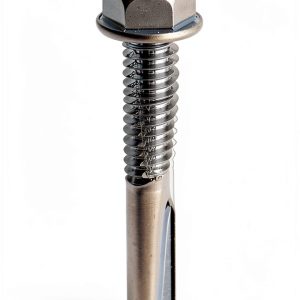 U-Turn 12-24 x 1-1/4" Tek 5 Hex Self-Drilling Screws - 50 Pack-0