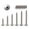 Etauwe Self Tapping Screw #6 x 1 Alloy Steel Truss Head White-2