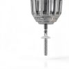 Etauwe Self Tapping Screw #6 x 1 Alloy Steel Truss Head White-3