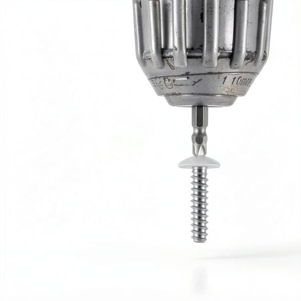 Etauwe Self Tapping Screw #6 x 1 Alloy Steel Truss Head White-3