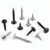 Wood Screws #8 x 1-1/2" Black Zinc Plated VGBUY Truss Head Steel-4